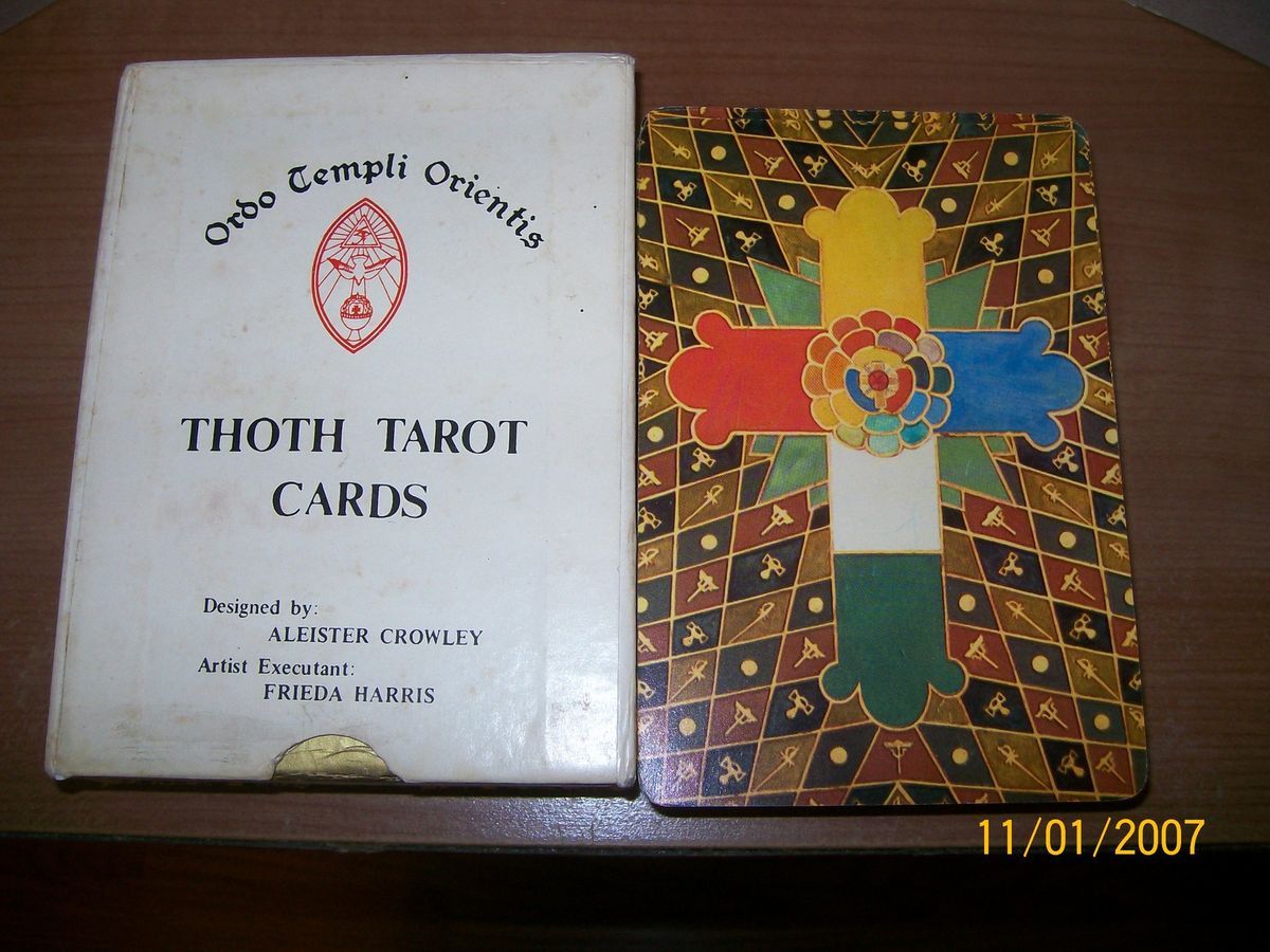 Aleister Crowley Thoth Tarot Cards