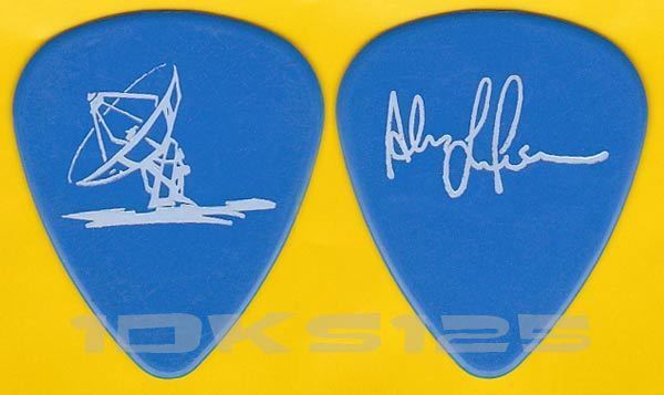 1997 ALEX LIFESON RUSH GUITAR PICK PICS PLECTRUM TEST FOR ECHO TOUR 