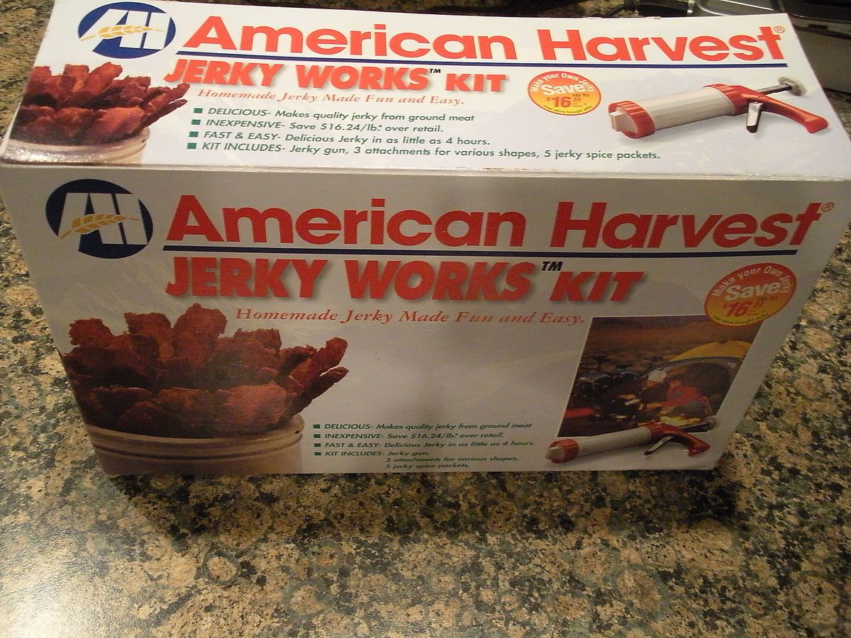 American Harvest Jerky Works Kit Homemade Jerky Maker