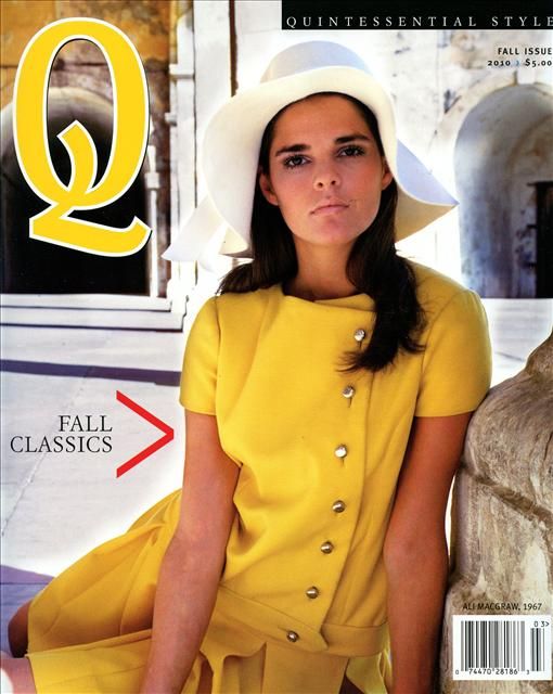   , classic styles and looks, Ali MacGraw, Oleg Igor Cassini, more