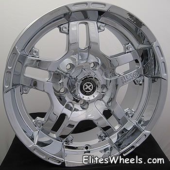 18x9 Chrome Wheel American Racing Artillery 5x5 5