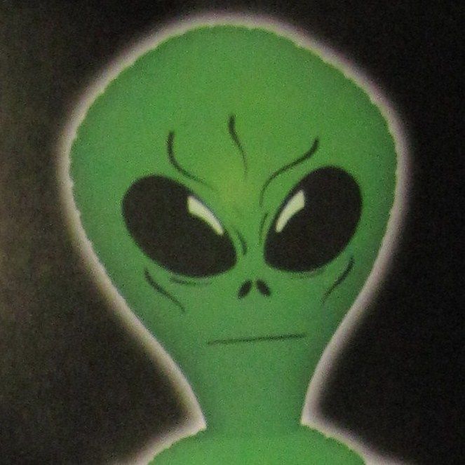 Inflatable Alien Blow Up Doll 6 Feet 72 inches Tall New in Package 