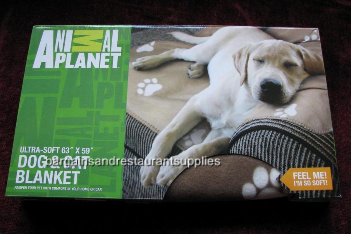 Animal Planet Ultra Soft Dog Cat Blanket 63 x 59