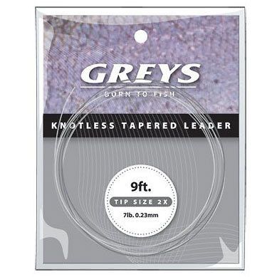 greys greylon knotless tapered leaders all sizes from united kingdom