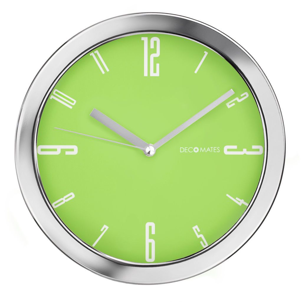 decomates non ticking silent vivid wall clock home decor more