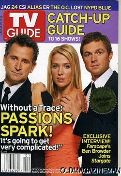 TV Guide Anthony LaPaglia Poppy Montgomery Eric Close Ben Browder 