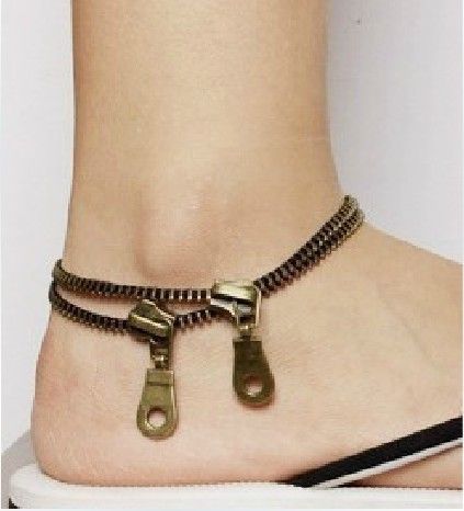   Retro Unique Personality Stylish Design Multilayer Anklets