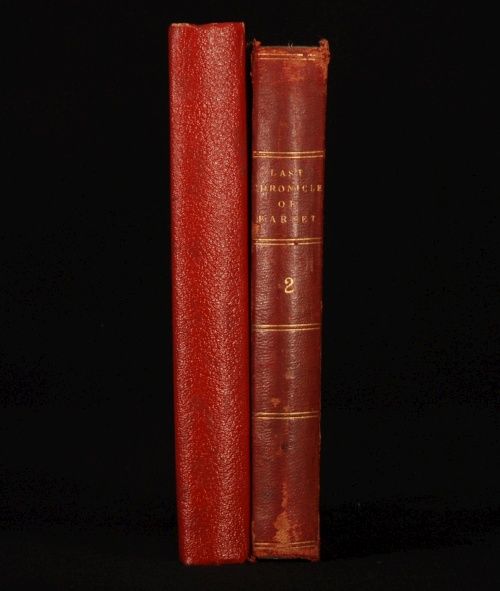 1867 2 Vols Last Chronicles of Barset by Trollope First