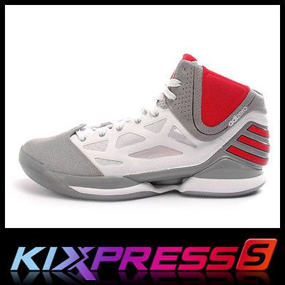 Adidas Adizero Rose 2.5 [G48836] Derrick Rose Silver/Red White