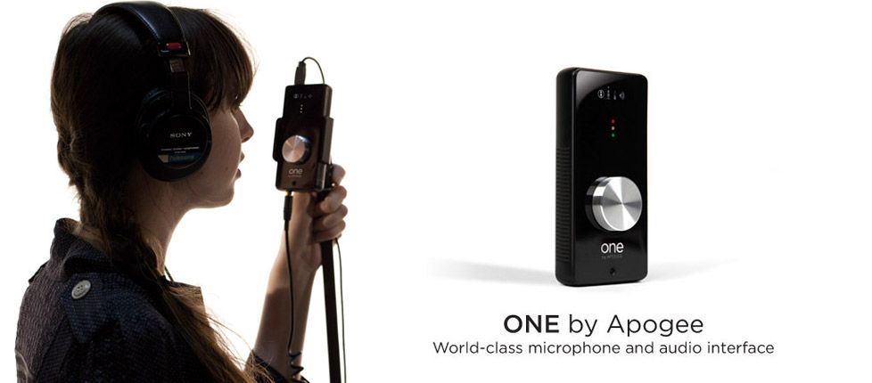 New Apogee ONE One World Class Microphone & Audio Interface Mac 