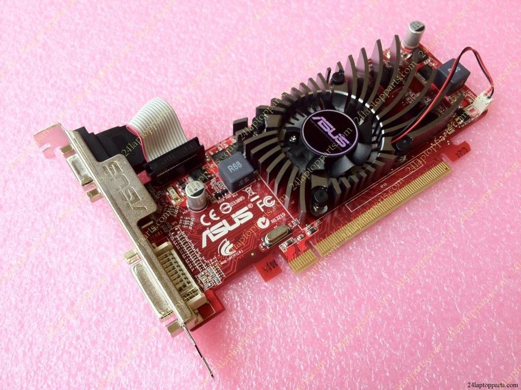 ATI Radeon HD 5450 1GB DDR3 ASUS EAH5450 DI 1GD3 PCI Express DVI VGA 