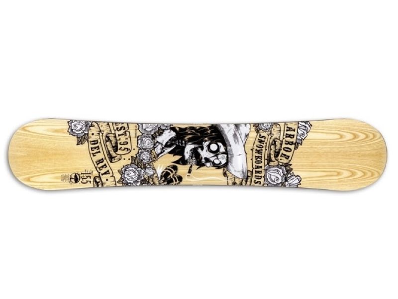 2013 arbor del rey snowboard w true camber