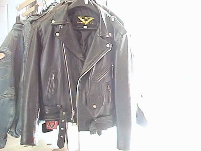 pheonix leather riding jacket new ladies size 38 cheap