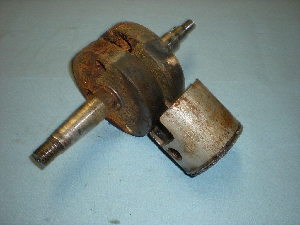 1975 bultaco alpina 250 model 137 crank shaft ahrma returns