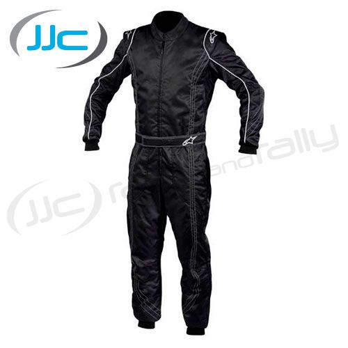 alpinestars kmx 9 kart race suit cik 50 black huge