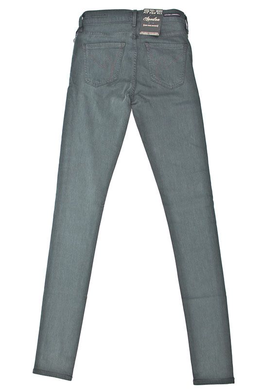 Womens Citizens of Humanity Avedon Low Rise Skinny Leg Green Denim 