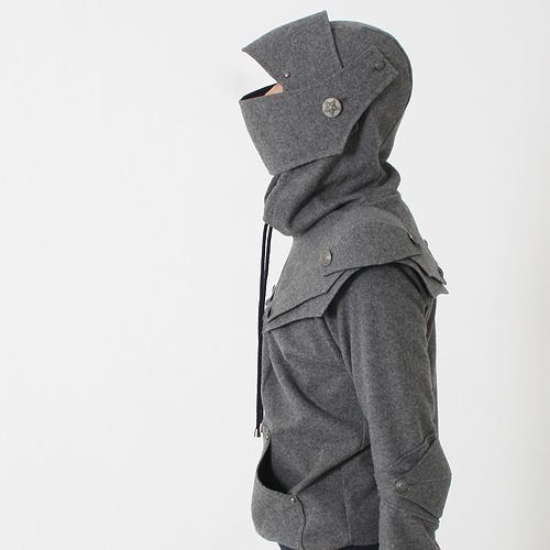 Arthur Knight Medieval Armor Pullover Hoodie(100% Handmade Wool)