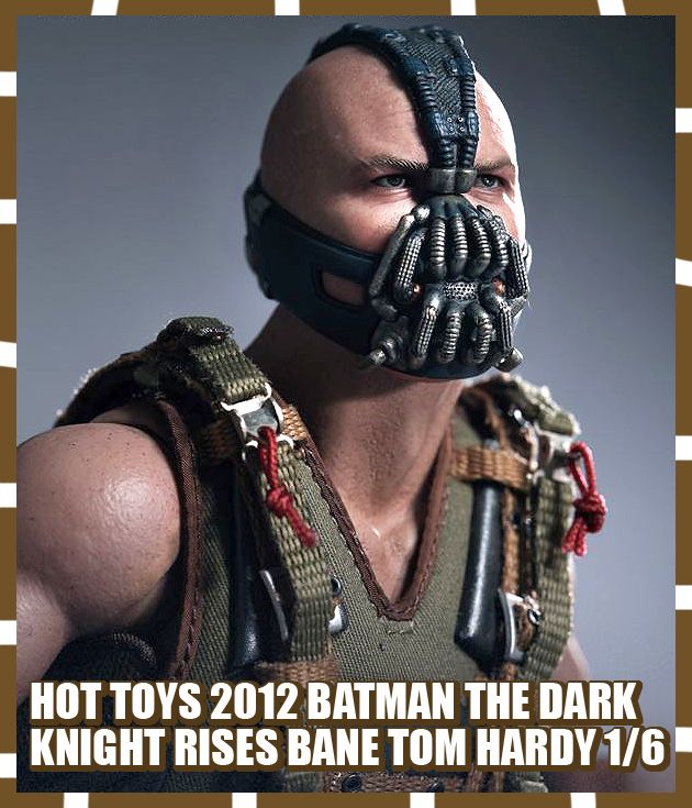 HOT TOYS 2012 BATMAN DARK KNIGHT RISES TDKR BANE TOM HARDY 1 6 VILLAIN 