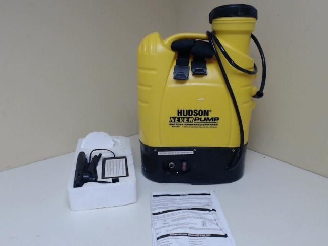 Hudson 13854 NeverPump Bak Pak 4 Gallon Battery Operated Sprayer