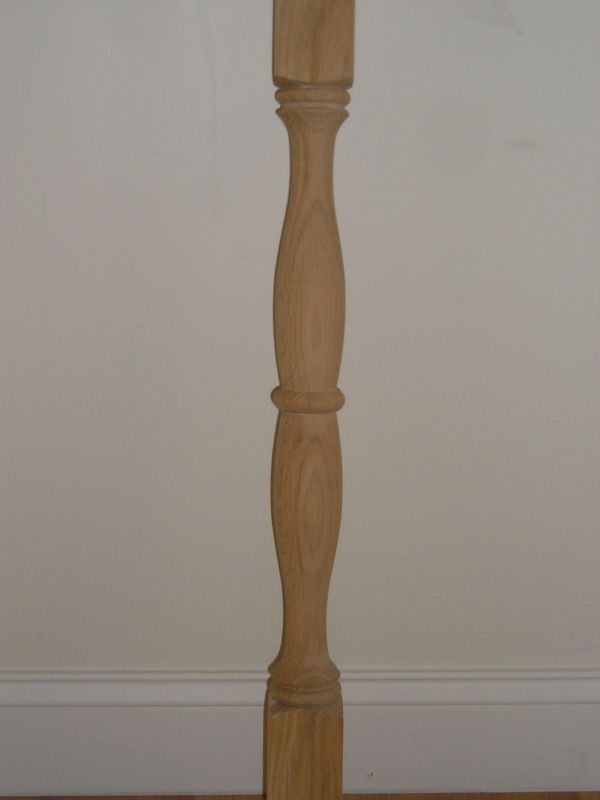 Custom Red Oak Baluster 2 1 2 Square 36 Long