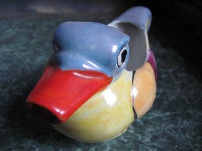   WW2 HP Art Deco Lusterware Lustre Duck Pitcher Beek Pour Spout