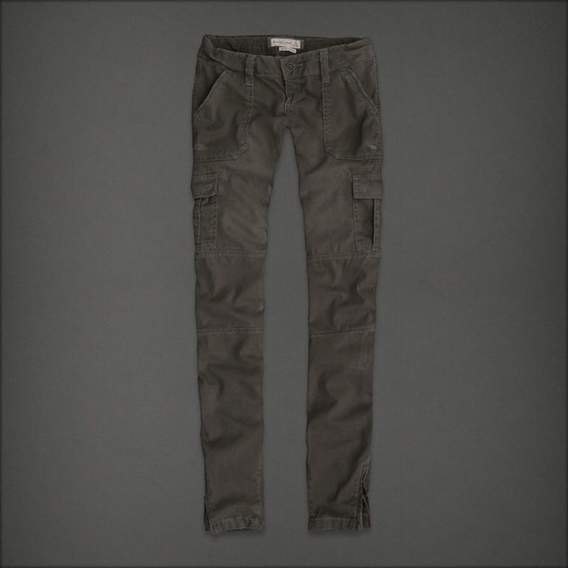 Hollister Bettys Bay Shore Dark Gray Skinny Cargo Pants 3 5 7 9 11 RT 