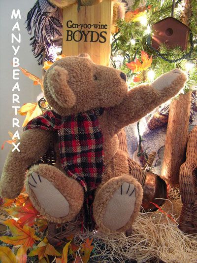 Boyds ~  only~ BEEZER B GOODLEBEAR ~ big 16 bear hears everything