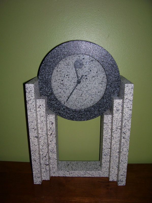 RARE Architectural Style Clock Retro Empire Art Products Co Inc 