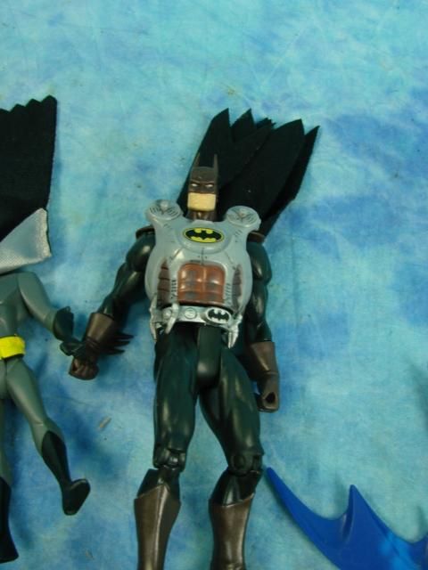   Super Hero Villain Action Figures & Toy Vehicles Lot BATMAN Wolverine