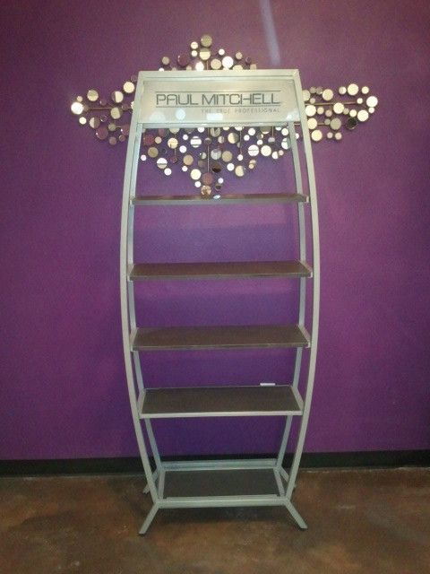    DISPLAY RACK DISPLAY ALL YOUR BEAUTY PRODUCTS LOOKS NEW RUSK WELLA