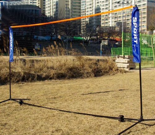 Portable Beach Volleyball Badminton Football Tennis Net