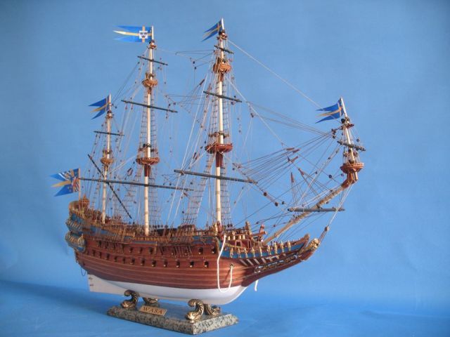 wasa limited 32 tall model ship wooden ship new