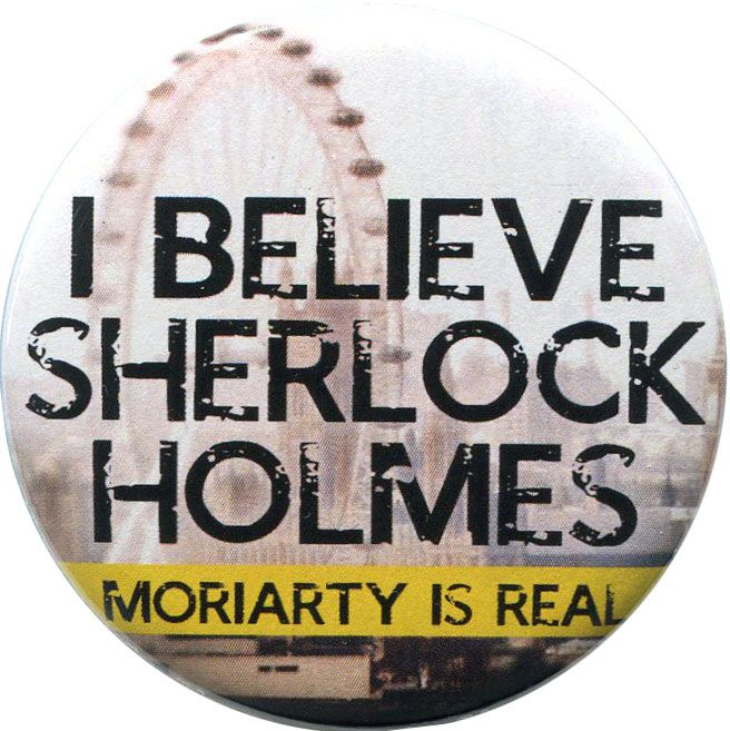   Sherlock Holmes 2.25 Pinback Button BBC Benedict Cumberbatch Watson