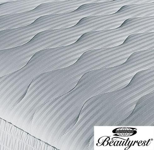 Beautyrest Cotton Sateen Stripe Mattress Pad Queen Size