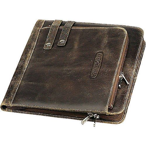 Bellino The Wayne Leather Padfolio Brown