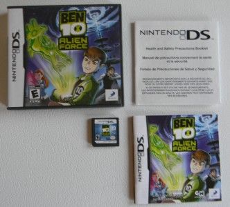 Ben 10 Alien Force Nintendo DS Game   complete with game, instructions 