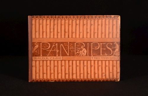 1883 Pan Pipes Old Songs Arranged by Marzials Colour Illustrated by 