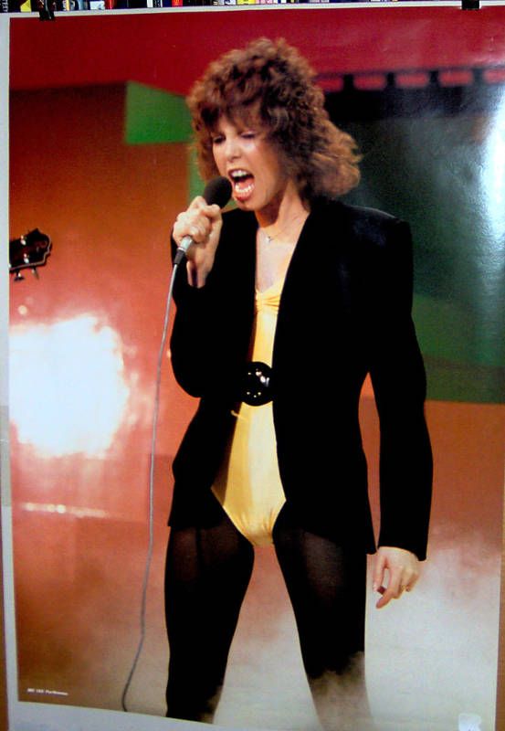 Pat Benatar in Concert Import Color Poster Holland Cool