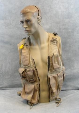   STARGATE LT COL CAMERON MITCHELL BEN BROWDER SCREEN WORN TACTICAL VEST