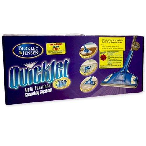 Quickjet Multi Function Cleaning System Spray Scrub MOP