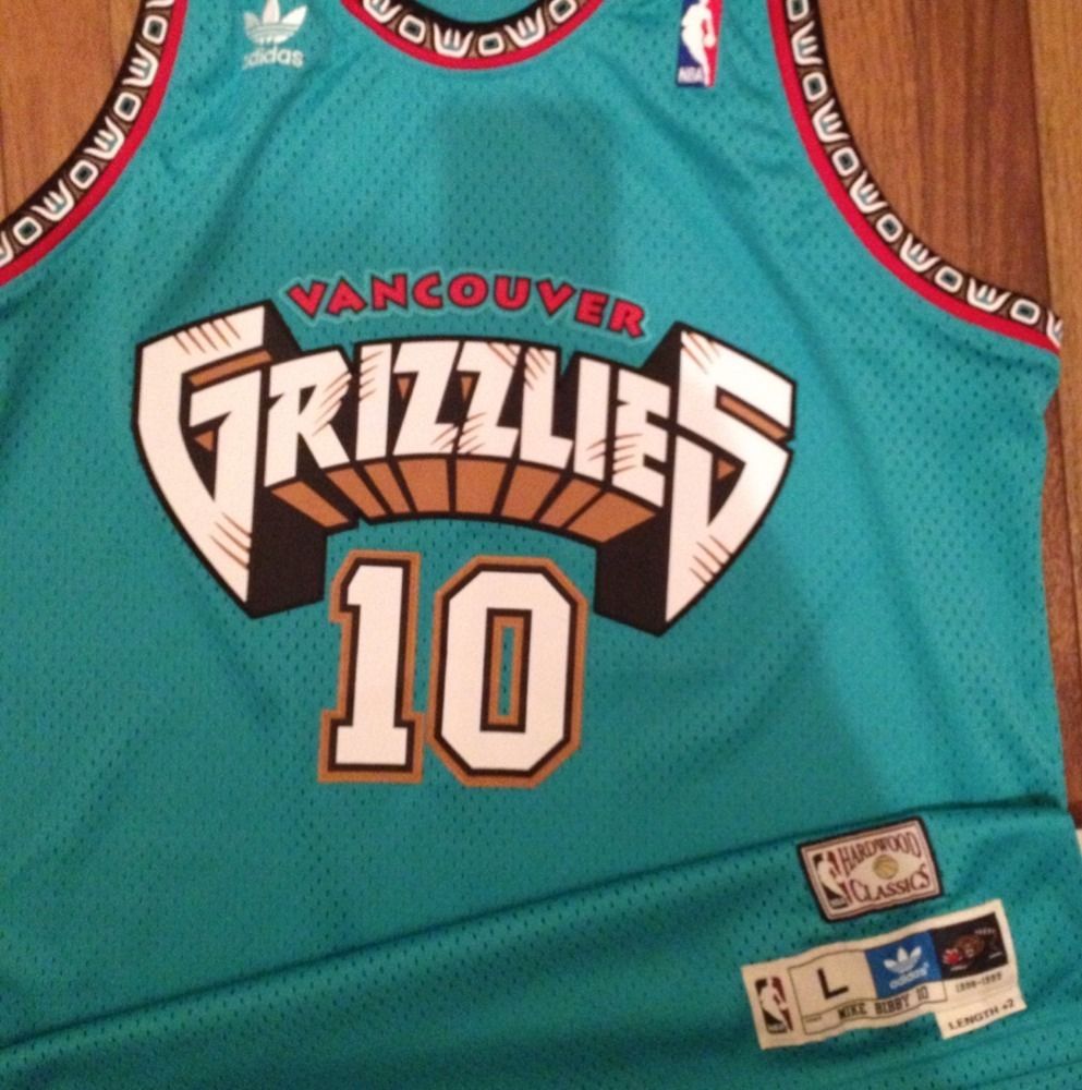 Michael Bibby Vancouver Grizzlies Jersey