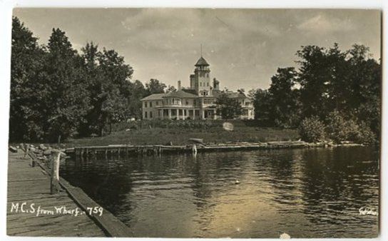   Ontario M C s from The Wharf RPPC AZO Postcard BickmoreS