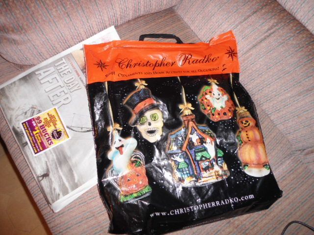 RADKO Shiny Brite HALLOWEEN Trick or Treat BAGS Party pk 20 pc 