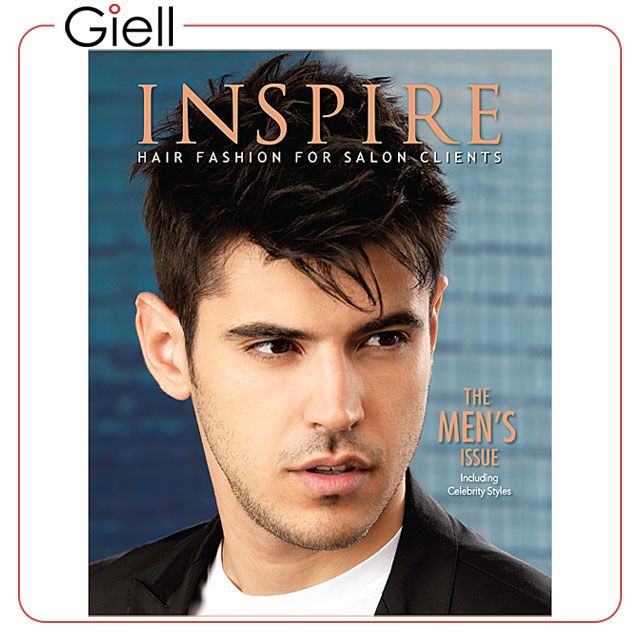 Inspire Hair Fashion Book for Salon Clients Vol 84 The Mens Issue 