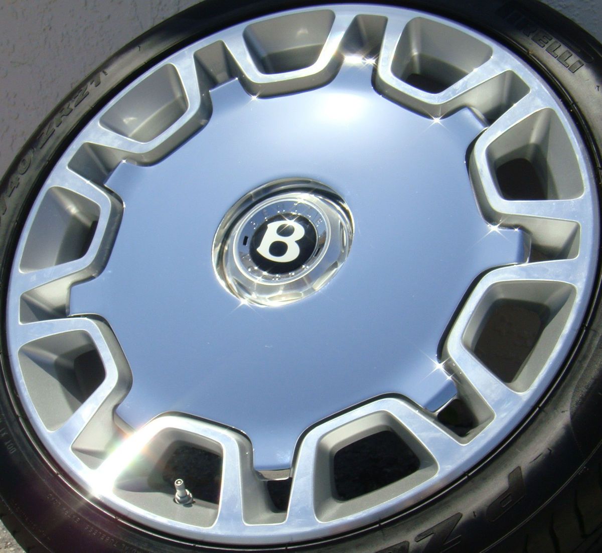 21 Bentley Mulsanne Wheels Tires Rims New Chrome