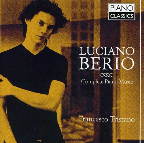 BERIO LUCIANO BERIO COMPLETE PIANO MUSIC NEW CD