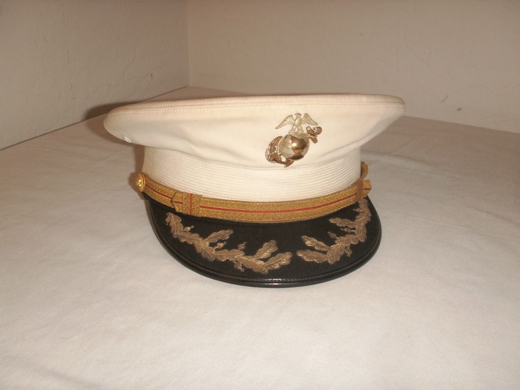 USMC Korean Era Named Ltcol Berkshire Headgear Set