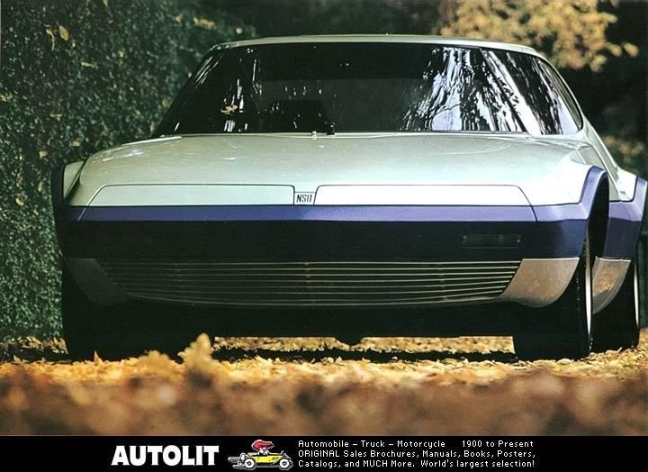 1974 Bertone Trapeze NSU Ro 80 Rotary Concept Photo