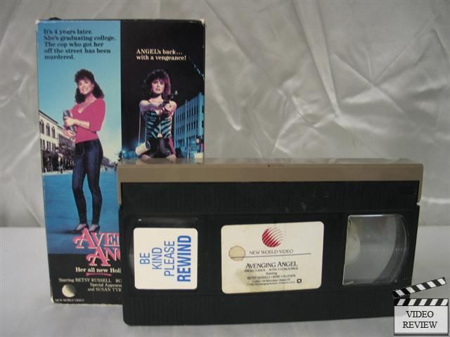 Avenging Angel VHS Betsy Russell Rory Calhoun