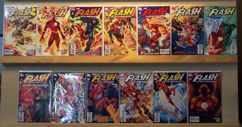    FASTEST MAN ALIVE Comic Book Lot 1 13 COMPLETE SERIES DANNY BILSON